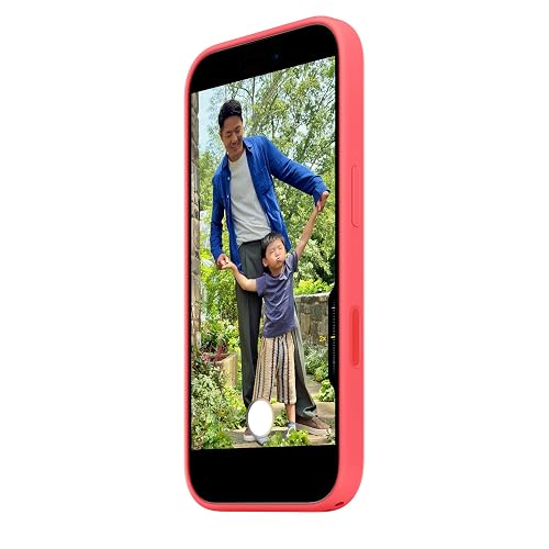 Apple Funda de silicón con MagSafe para el iPhone 17 – Color Guayaba Brillante ​​​​​​​