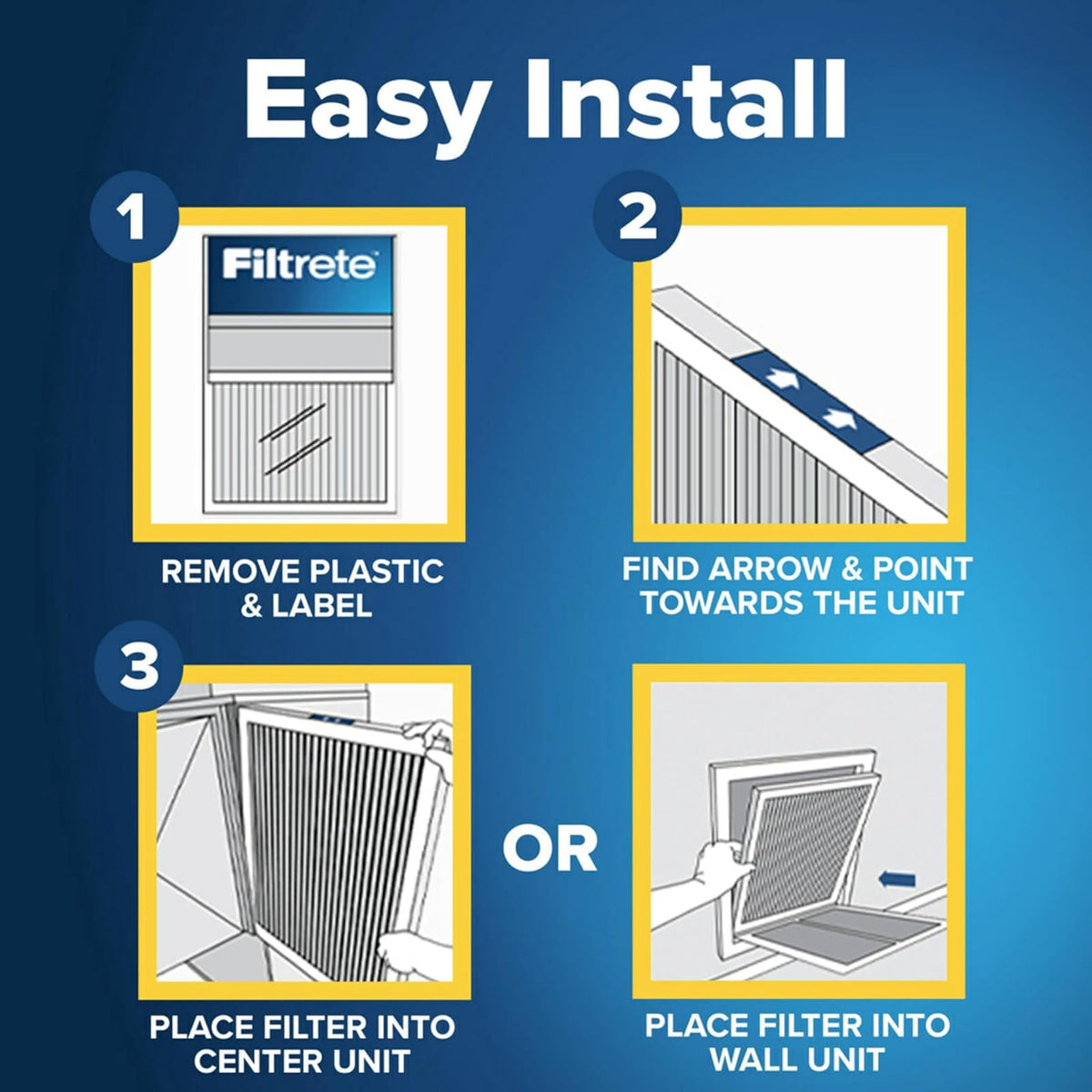 Filtrete Filtro de aire SMART para horno de CA de 14 x 20 x 1, MERV 12, MPR 1500, vida útil del filtro de pista con sensor habilitado para Bluetooth, certificado para asma y alergias, paquete de 2
