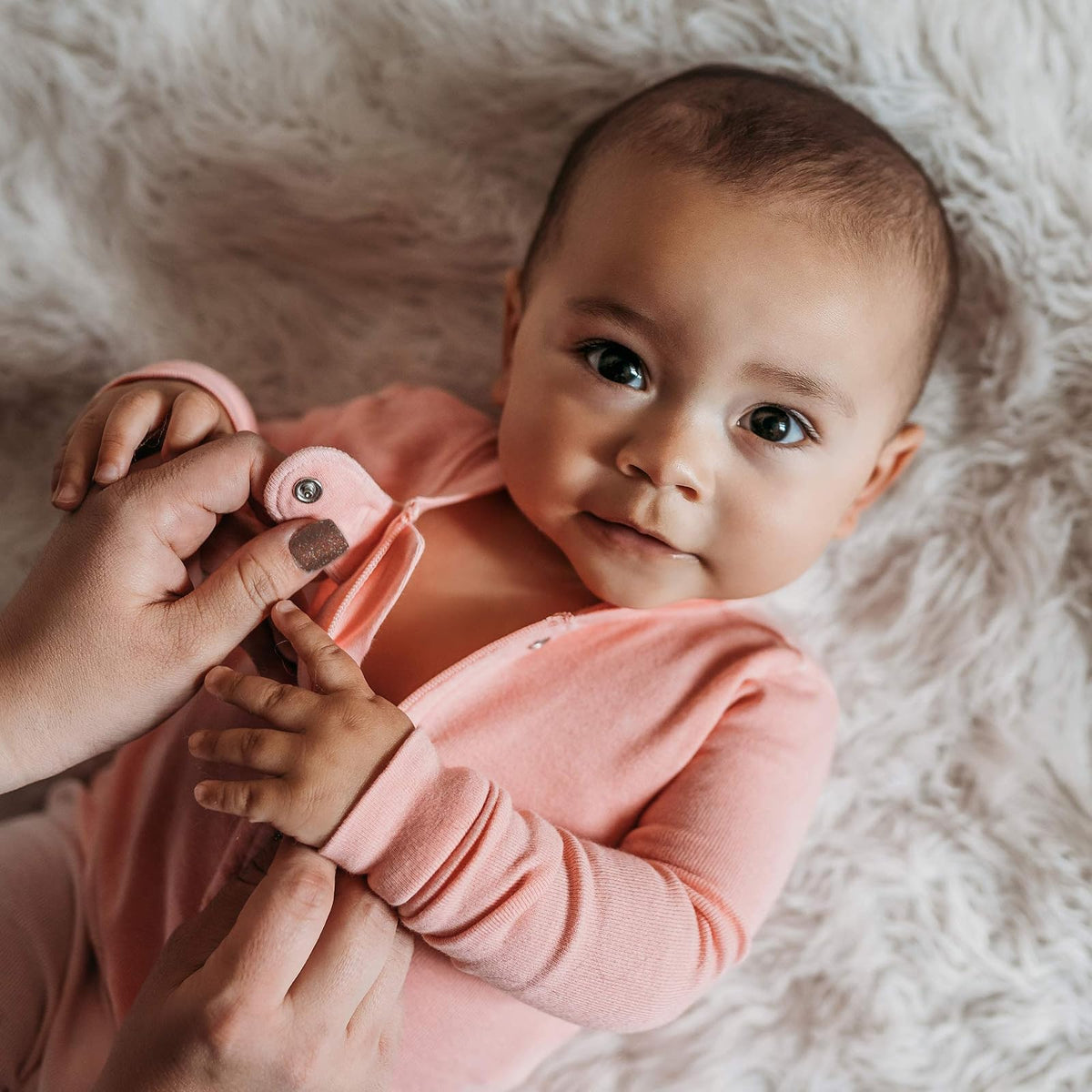 HonestBaby Organic Cotton Footed Sleep & Play Pajamas Mamelucos para bebs y Nios pequeosBebé-Niños