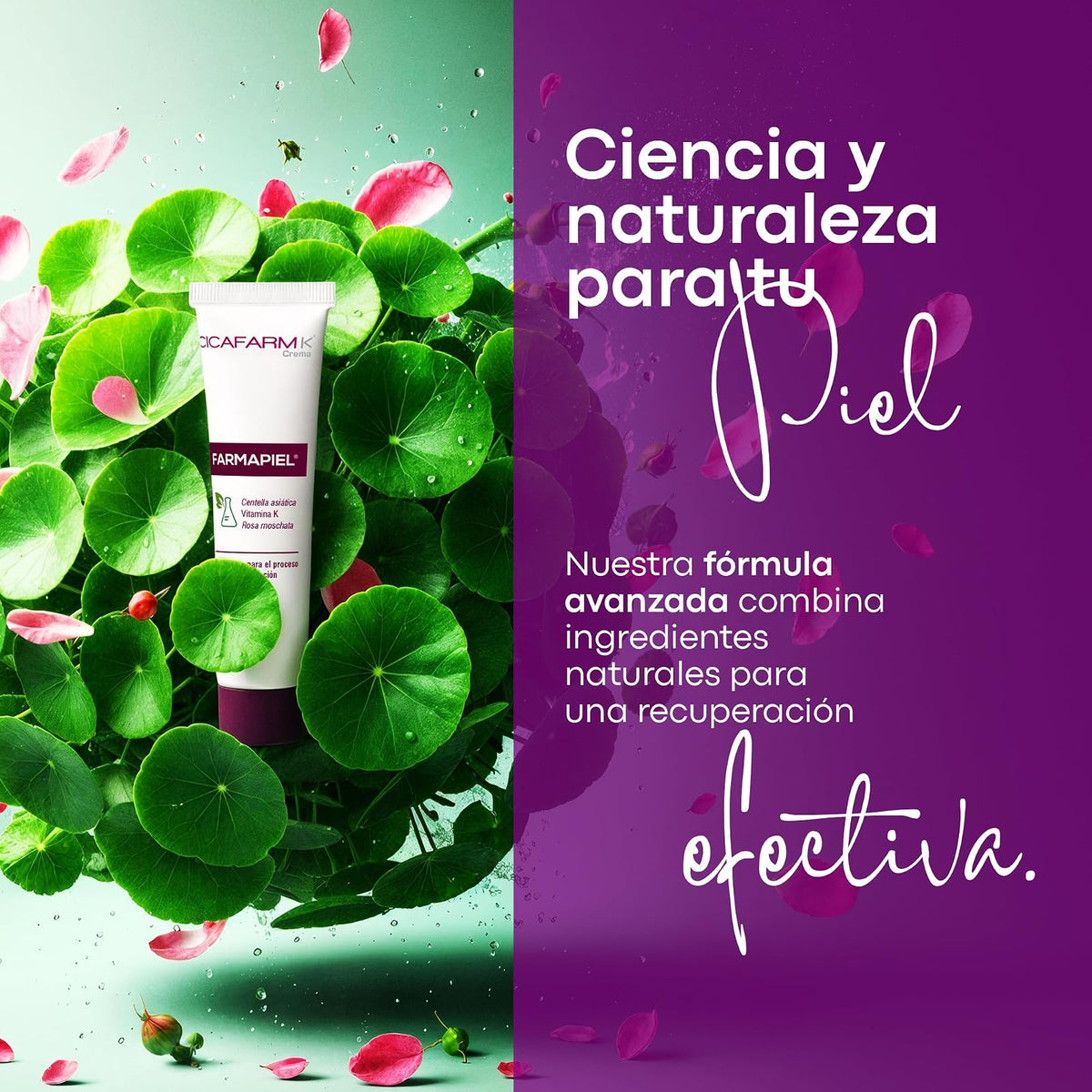 Cicafarm K Crema Reparadora para Cicatrización 30 g | Centella asiática, cicatrices recientes, raspaduras y cirugías superficiales