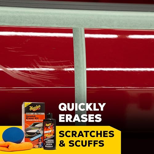 Meguiar's Kit para Remover Rayones Localizados, Negro, G190200