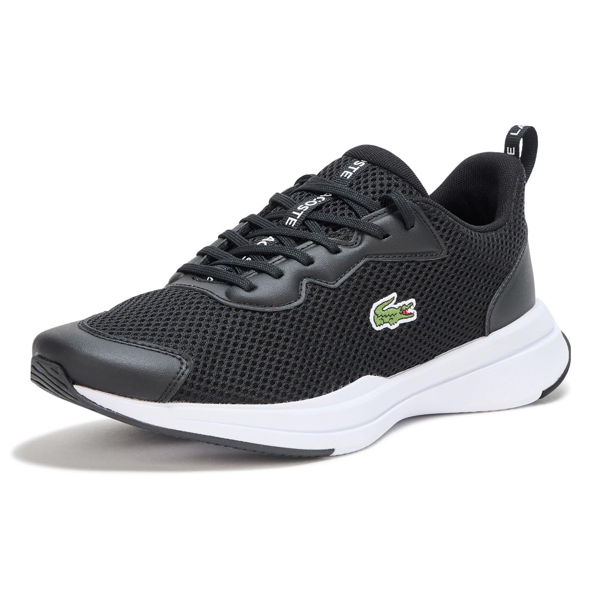 Lacoste Neo Run Base Tenis Casual para Hombre - 29.0 cm - Negro & blanco