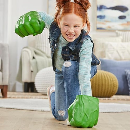 Marvel Hulk Puños Gamma de Espuma Blanda para Juegos de rol y Cosplay