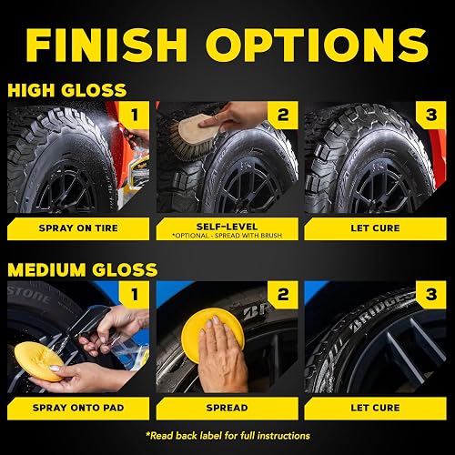 Meguiar's, Ultimate Insane Shine - Limpiador de Ruedas y Neumáticos, G250816, 16 onzas