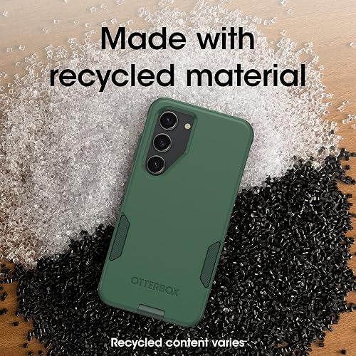 OtterBox - Funda para Galaxy S23 Commuter Series – Trees Company (Verde), Delgada y Resistente, Apta para el Bolsillo, con protección de Puerto
