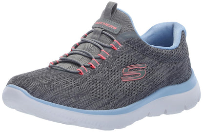 Skechers Energy Downforce Tenis para Hombre - 22.0 cm - Gris - Multi=Gymt