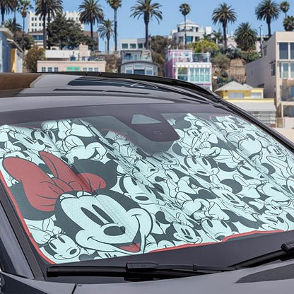 Plasticolor 003786r01 Disney Minnie Mouse Expressions Acordeón Bubble Parasol, 1 Paquete