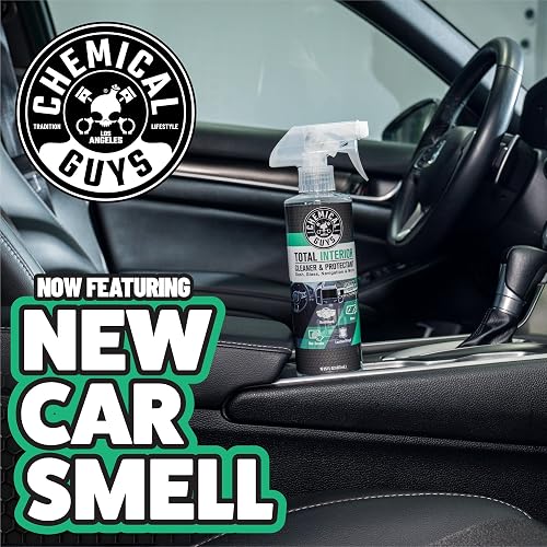 Chemical Guys SPI23416SW Limpiador y Protector Total de Interiores, 473 ml, Olor a Automóvil Nuevo