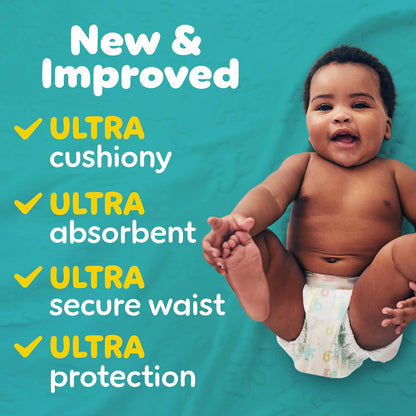 PAMPERS Baby Dry Pañales Desechables Unisex Etapa 5, 132 Uds, Bebé +12 Kg