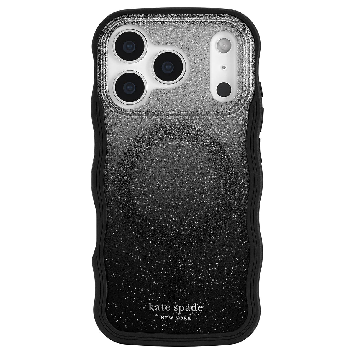 Kate Spade New York Funda para iPhone 17 Pro, Compatible con MagSafe - Ondulado Nightfall