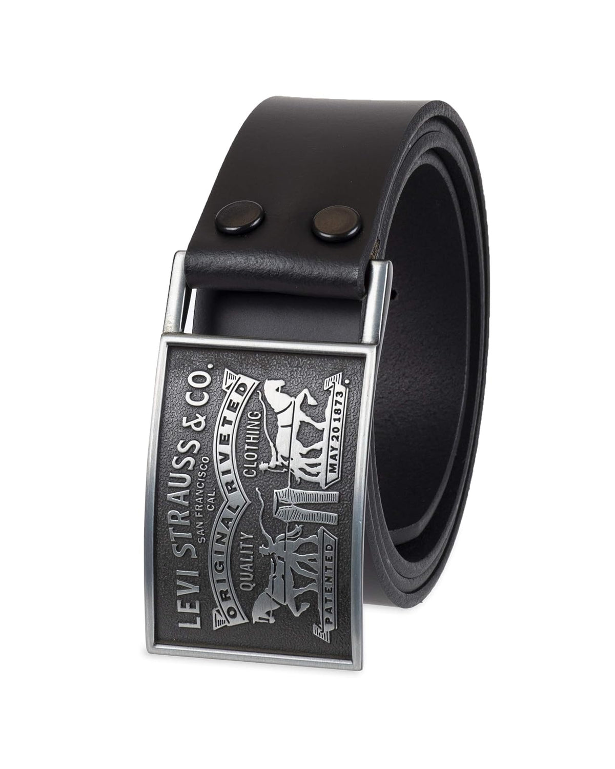 Levi's Everyday Jean Belt With Removable Plaque Buckle Cinturón Hombre