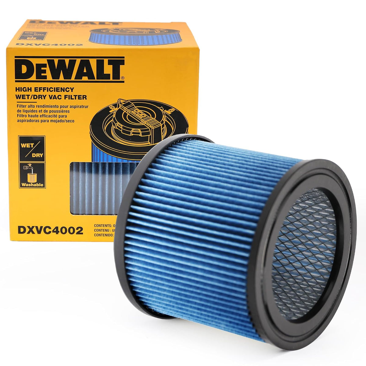 DeWalt DXVC4002 - Filtro de cartucho de alta eficiencia (4 galones)