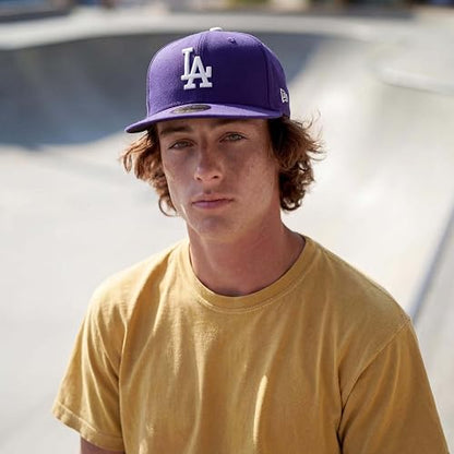 New Era Gorra Oficial de Juego Los Angeles Dodgers Authentic Collection MLB