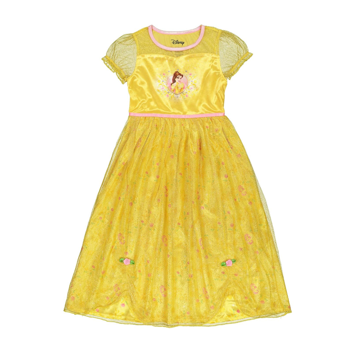 Disney Frozen Camisón de Fantasía para Niñas - Belle Shines 3 - 3 Años