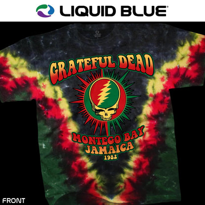 Liquid Blue Camiseta Grateful Dead-Montego Bay para Hombre