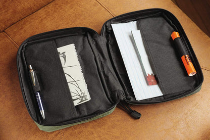 Compass Olive Green Medium Book & Bible Cover