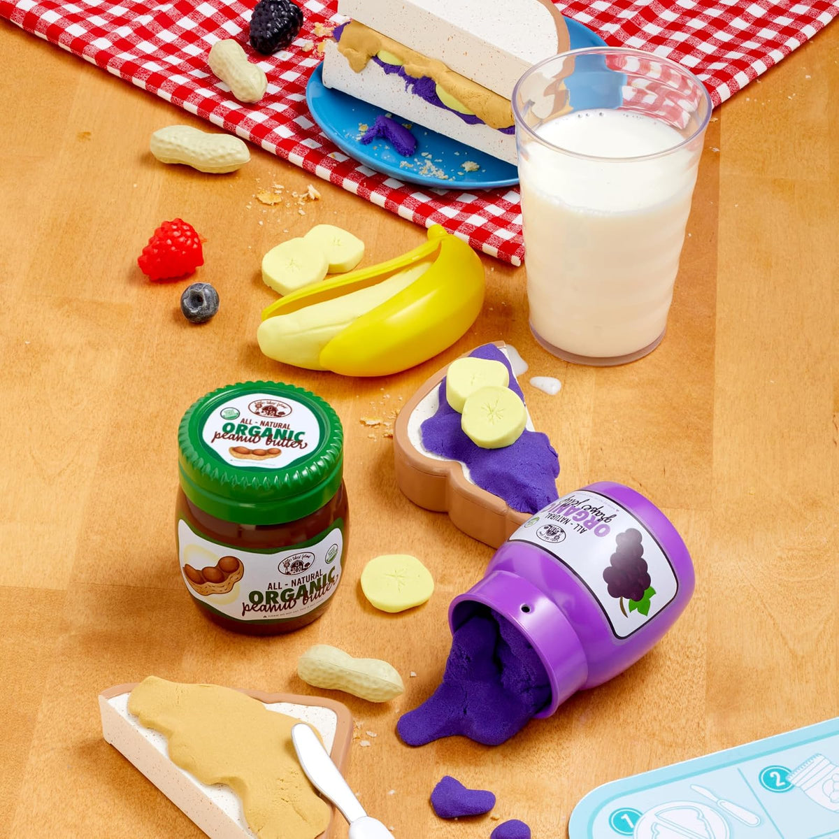 Little Tikes Creative Chefs - Kit de Mantequilla de maní y gelatina