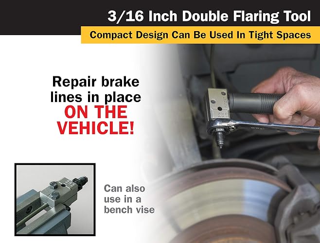 Titan Herramientas 51535 Herramienta de ensanchamiento doble, 3/40,6 cm