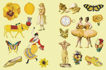 The Antiquarian Sticker Book: Imaginarium: Over 1,000 Exquisite & Enchanting Stickers