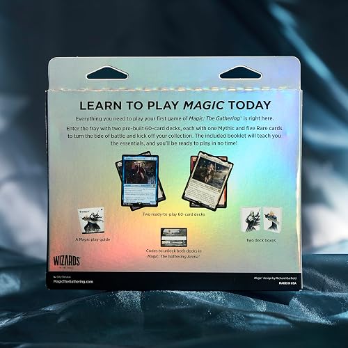 Magic: The Gathering Kit de Inicio Final Fantasy | Aprende a Jugar a Magic con 2 mazos listos para Usar (Juego de Cartas de 2 Personas para Mayores de 13 años) en Inglés