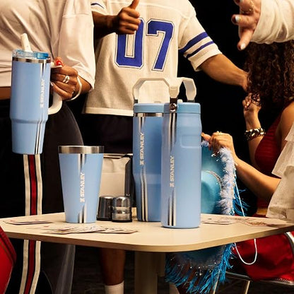 Stanley Adventure Stacking Beer Pint Azul Claro 473ml | Acero inoxidable, aislamiento al vacío, diseño apilable, Country Collection