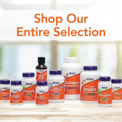 Now Foods 5‑HTP 100 mg 120 v - Precursor Serotonina para Regular Sueño, Estado de Ánimo y Apoyo Emocional