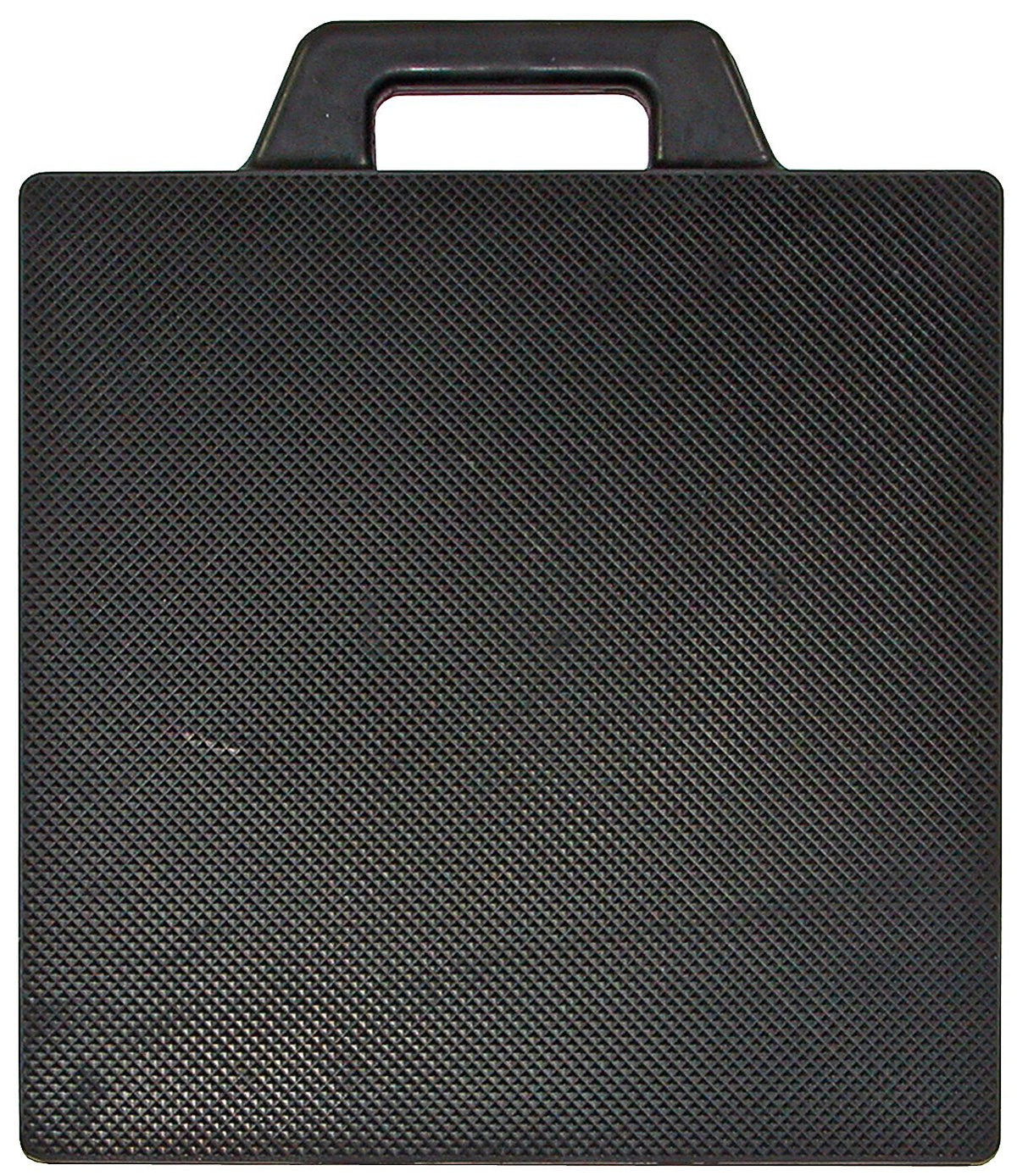Buyers Products OP18X18R - Almohadilla de Goma para estabilizador de Goma, 18 x 18 x 2 Pulgadas de Grosor, Almohadilla de grúa de Goma sólida con Superficie Texturizada y Mango Integrado, Almohadilla