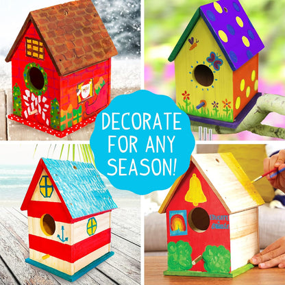 Made By Me Bird House With Wind Chime by Horizon Group USA