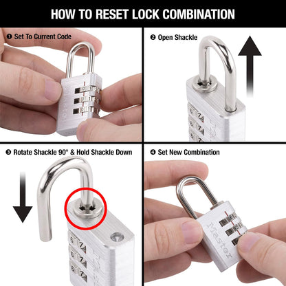 master lock equipaje Lock, 1-3/16 Inch, 1-3/16"