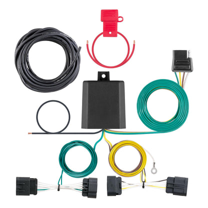 CURT Arnés de Cableado de Remolque de 4 Pines para Dodge Durango, Negro, 56336