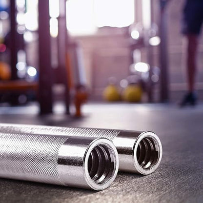 Yes4All Barra para Mancuernas de 1 y 1.15 Pulgadas para Mancuernas Ajustables 40, 50 y 60 Lb, Barra para Pesas, Conector de Mancuernas para Ejercicio y Entrenamiento en Casa