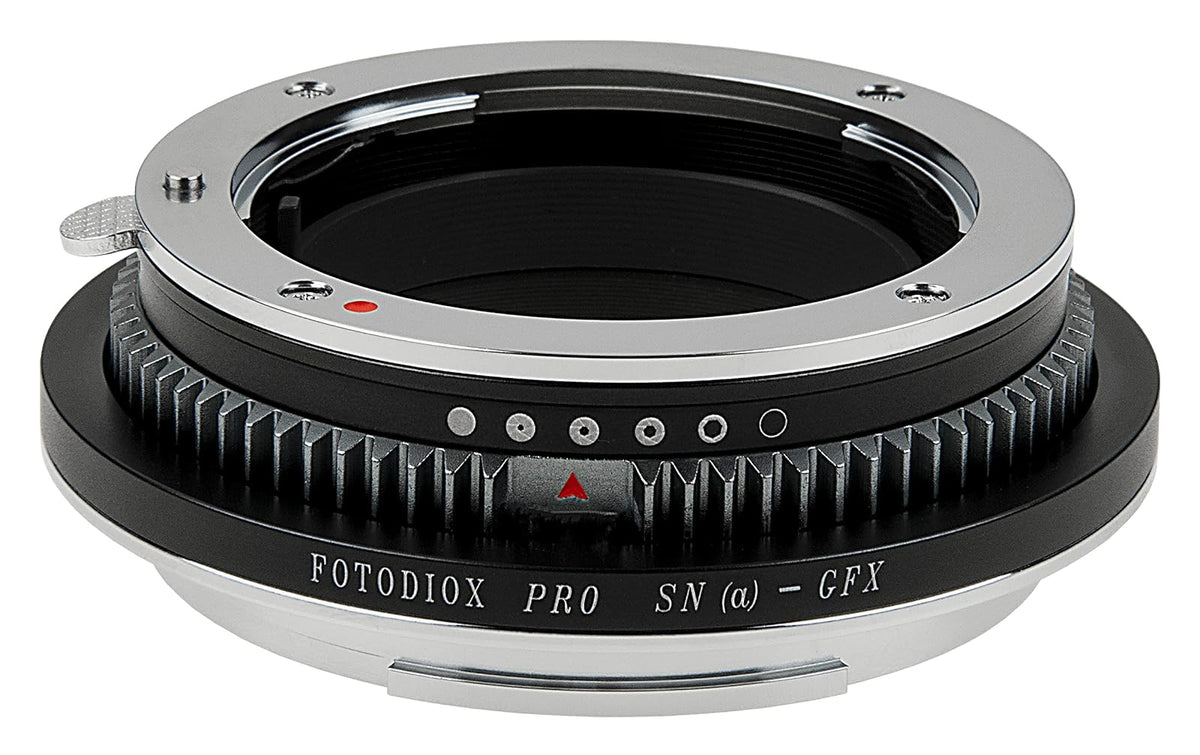 Fotodiox Adaptador de Montura de Lente para Cámara GFX 50S - Sony A-Mount - MAF