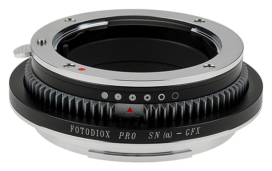 Fotodiox Adaptador de Montura de Lente para Cámara GFX 50S - Sony A-Mount - MAF