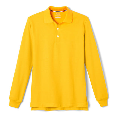 French Toast Camisa Polo Manga Larga para Niño - Oro - 10-12
