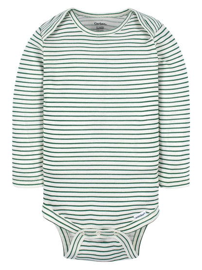 Gerber 6-pack Long-sleeve Onesies Bodysuit Conjunto de camisetas para bebés y niños pequeños bebés niños