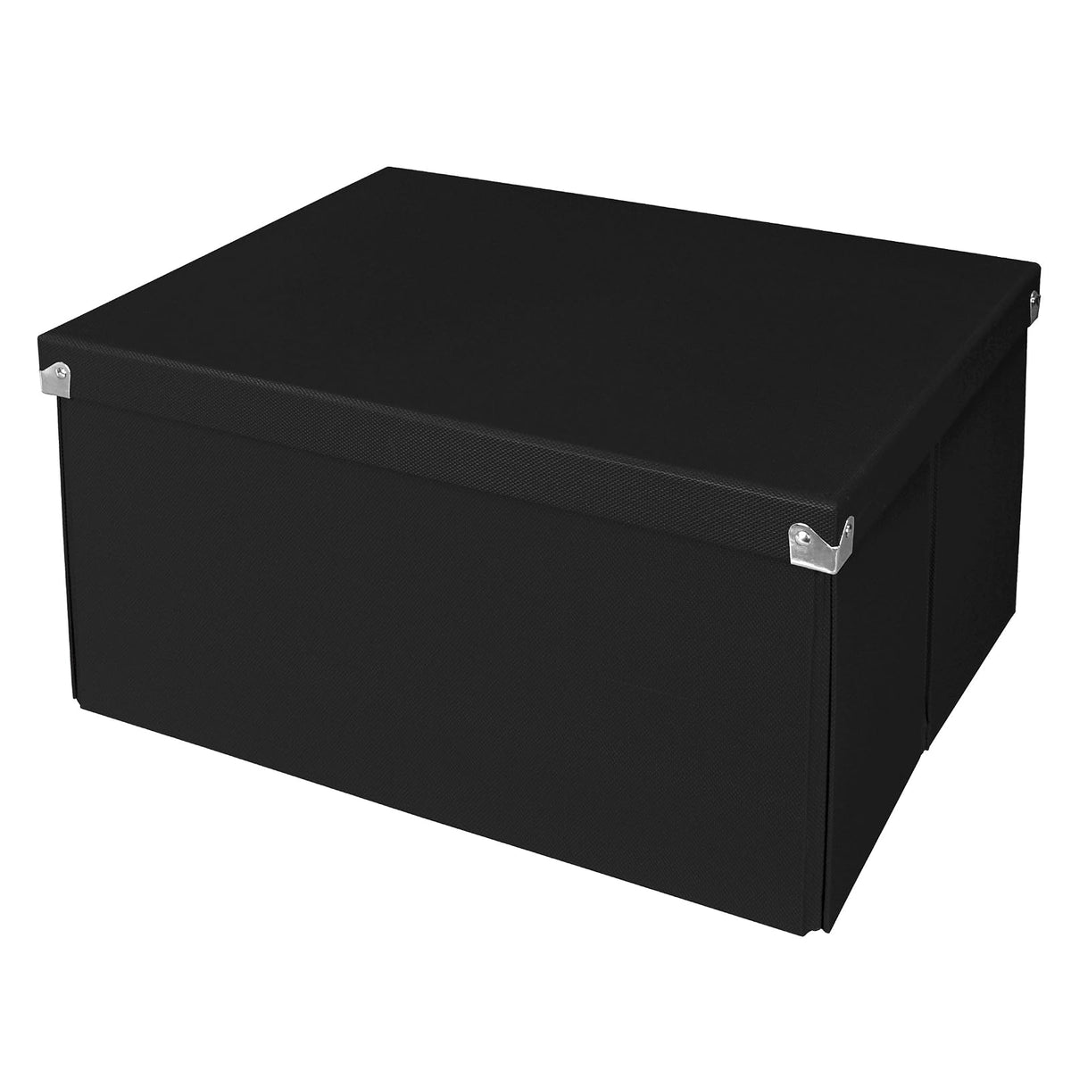 Samsill PNS-02-LS-RD Caja de Almacenamiento y Archivo, 9.75 x 9.75 x 5.75, color Rojo - Mega - Negro