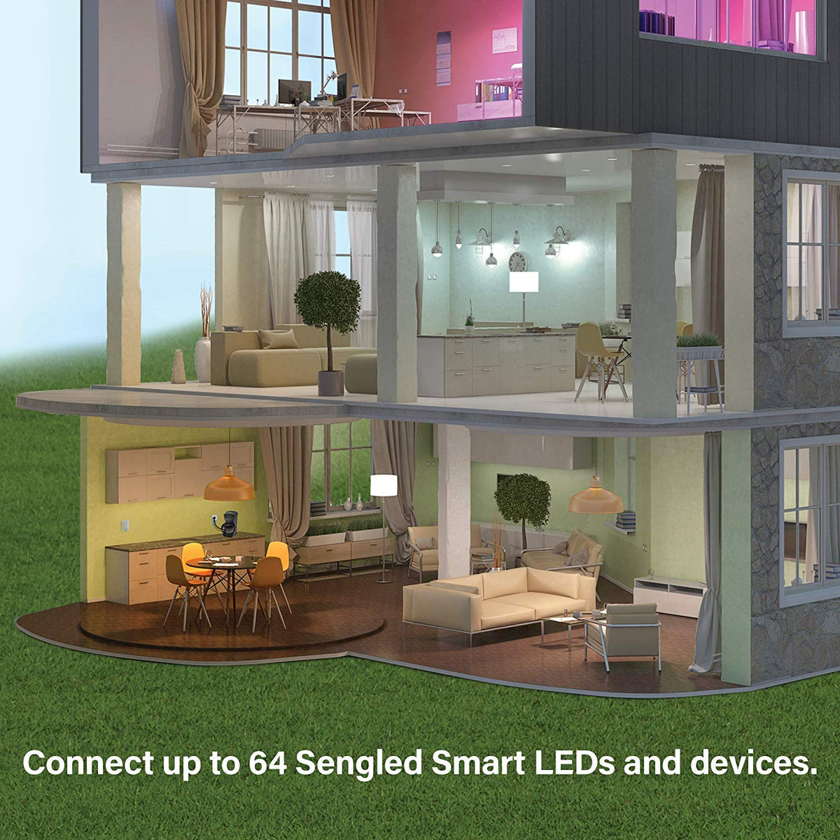 Sengled Smart Hub, For Use with Sengled Smart Products, Compatible with Alexa and Google Assistant