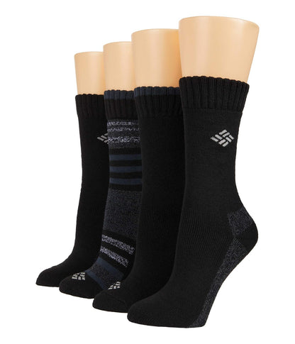 Columbia Calcetines Deportivos para Mujer - Talla única - negro