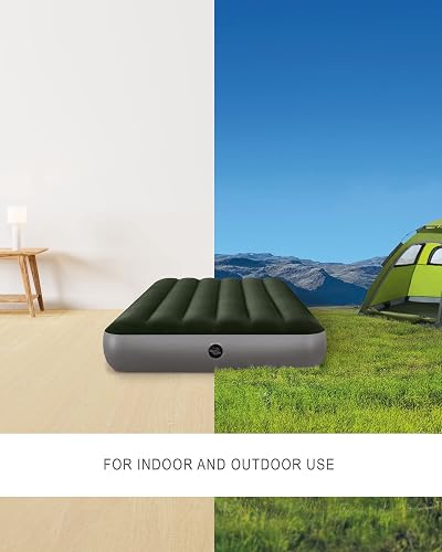Intex Dura-Beam Standard Series Prestige Downy Airbed con Bomba de batería