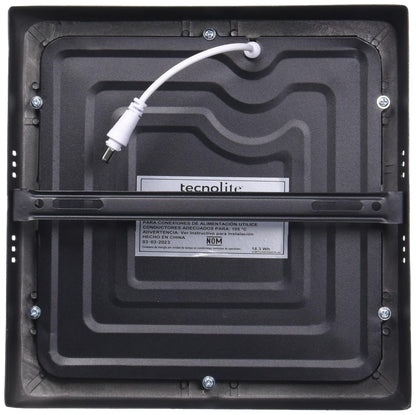 Tecnolite Lámpara Plafón LED de Sobreponer 18 W, Luz de Día, Interiores, No atenuable, LED integrado