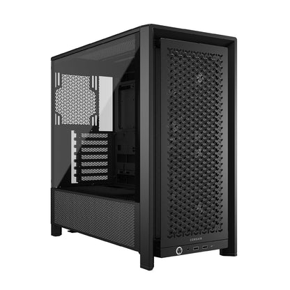 Corsair Frame 4000D RS Caja Modular Mid-Tower de Gran Flujo de Aire para PC – 3X Ventiladores RS – Sistema de Montaje de Ventiladores InfiniRail™ – Se Adapta a Múltiples Radiadores de 360 mm – Negro