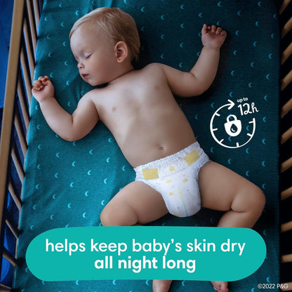 PAMPERS ZZZ Pañales Unisex Desechables Noche Etapa 7, 36 Uds, Bebé +19 Kg