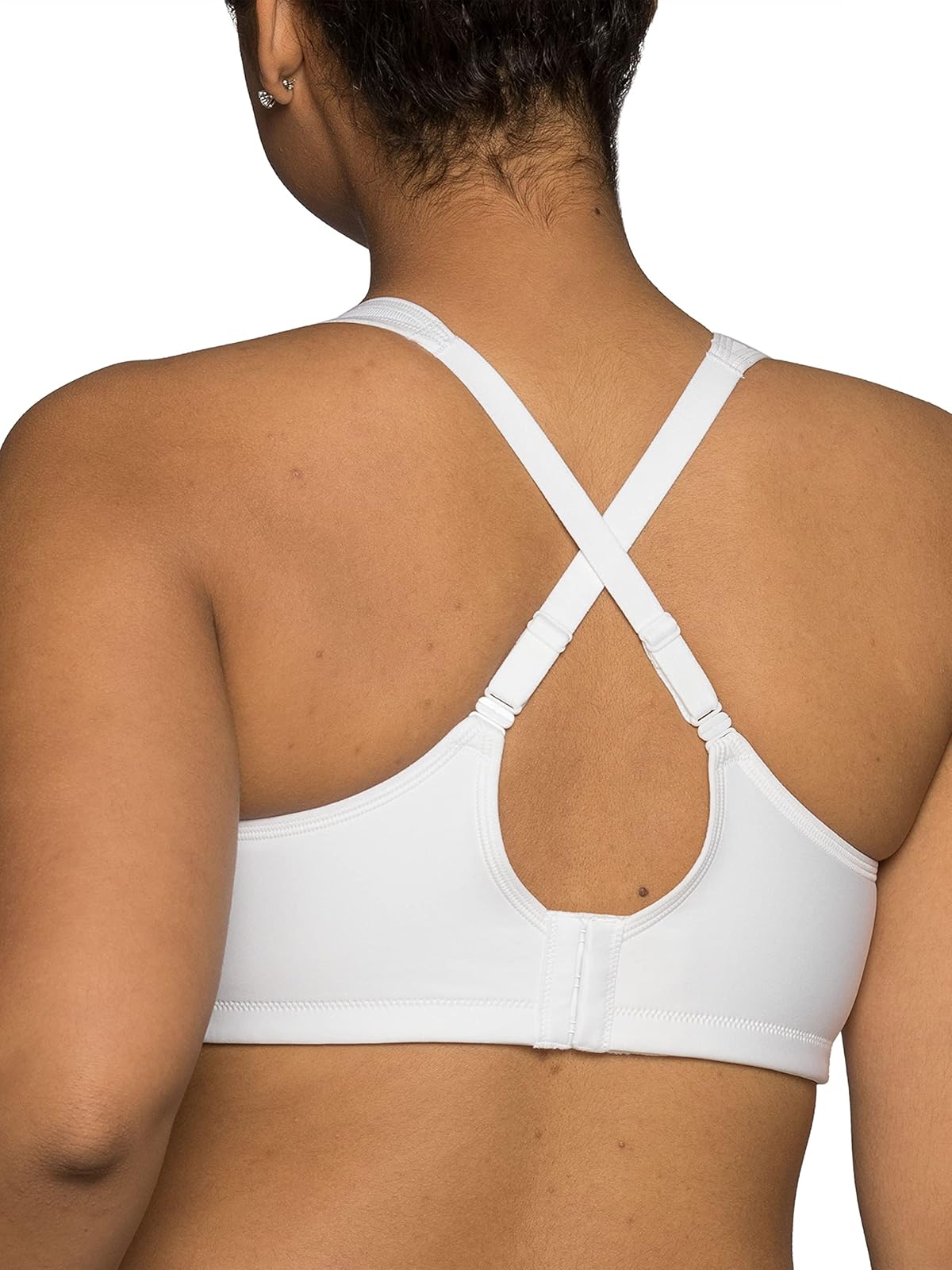Vanity Fair Brasier Deportivo Convertible de Impacto Medio. Sujetador para Mujer