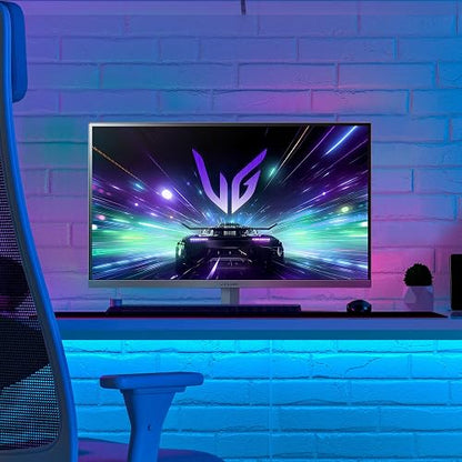 LG Monitor Ultragear Gaming 27" 180Hz Full HD, 27GS50F-B (1920 x 1080), Tiempo de Respuesta 1ms (GtG at Faster), Contrast Ratio de 1000:1, Compatible con AMD Freesync