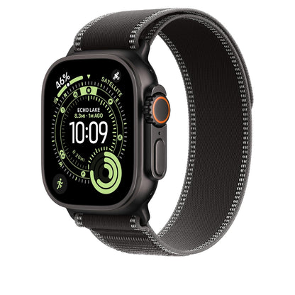 Apple Watch Band - Correa Trail - 49 mm - Negro/carbón - S/M