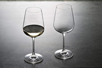 Bohemia Crystalite Strix Copas Para Vino Blanco, 450 Ml, Paquete de 6 Productos