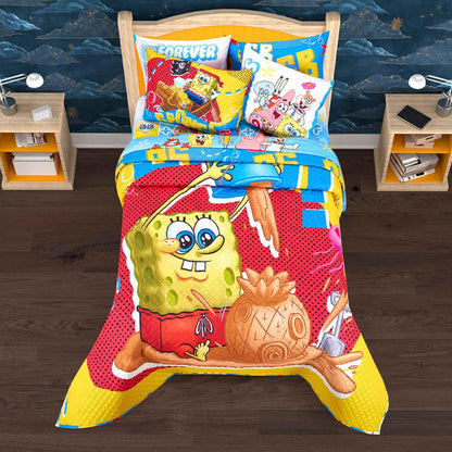 PROVIDENCIA Edrecolcha Matrimonial Bob Esponja Playing