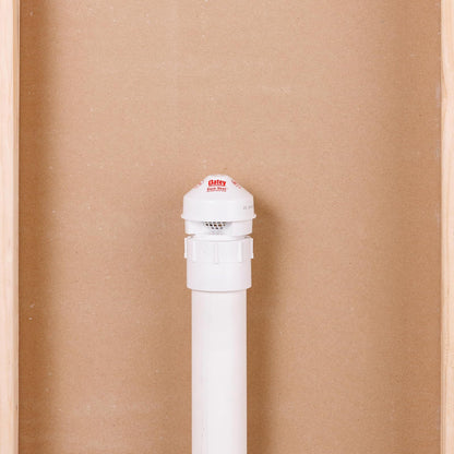 Oatey 39228 Sure-Vent AAV con adaptador de PVC, 1,5 pulgadas, 6 DFU