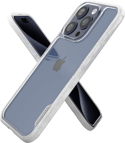 Smartish® - Funda Delgada para iPhone 15 Pro, Ligera, Protectora, con Agarre Fino y protección contra caídas para Apple iPhone 15 Pro, Transparente