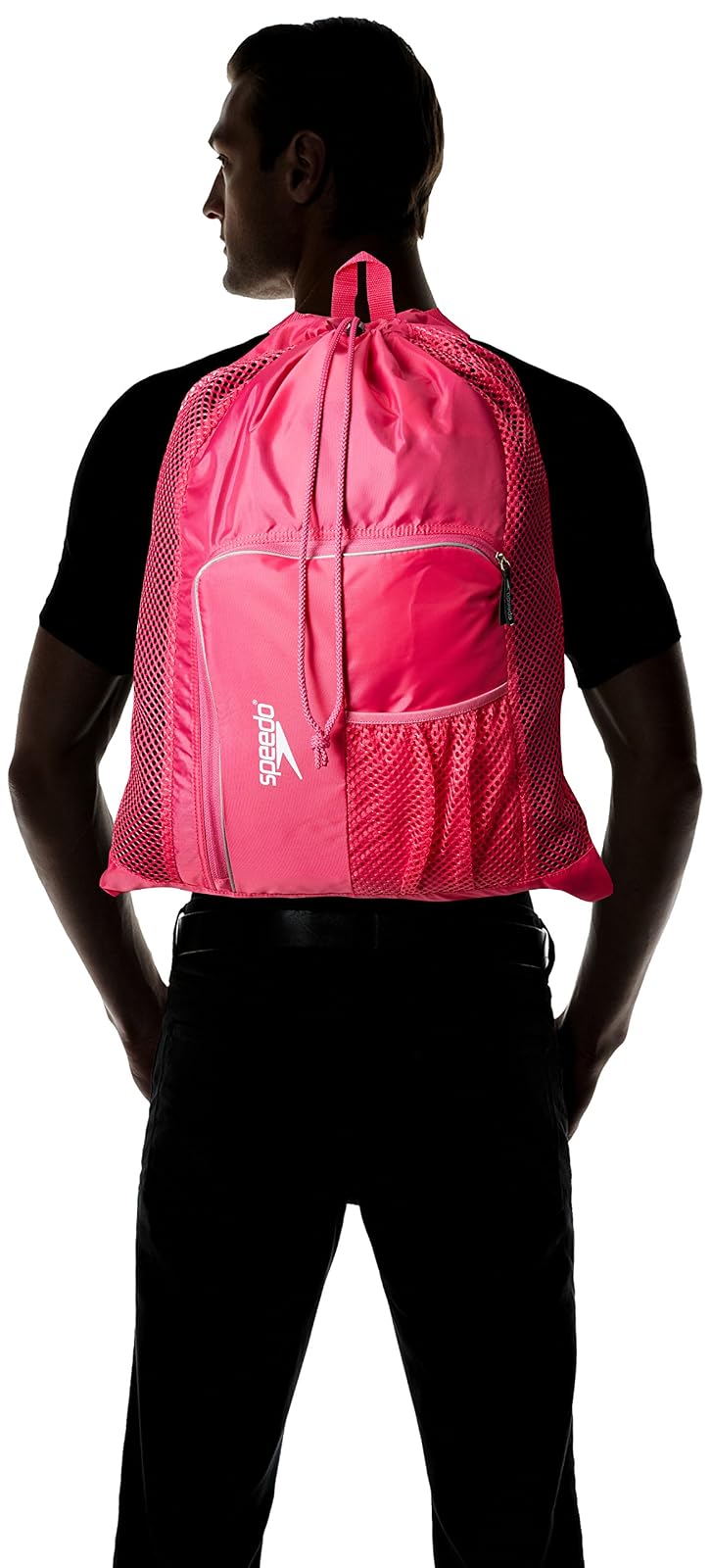 Speedo Deluxe Ventilator Mesh Equipment Bag, Blue Grotto